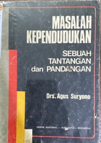 Image of Masalah Kependudukan Sebuah Tantangan dan Pandangan