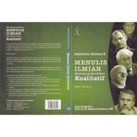Image of Menulis Ilmiah Metodologi Penelitian Kualitatif