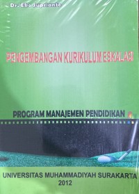 Image of Pengembangan Kurikulum Eskalasi